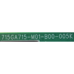 MAIN PARA TV INSIGNIA 4K UHD SMART FIRE TV / NUMERO DE PARTE XLCB02K090 / 756TXLCB02K090 / 715GA715-M01-B00-005K / PANEL TPT500WR-GT024.H REV:S13D / MODELO NS-50F310NA22